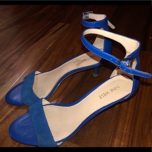 Nine West Blue Heels